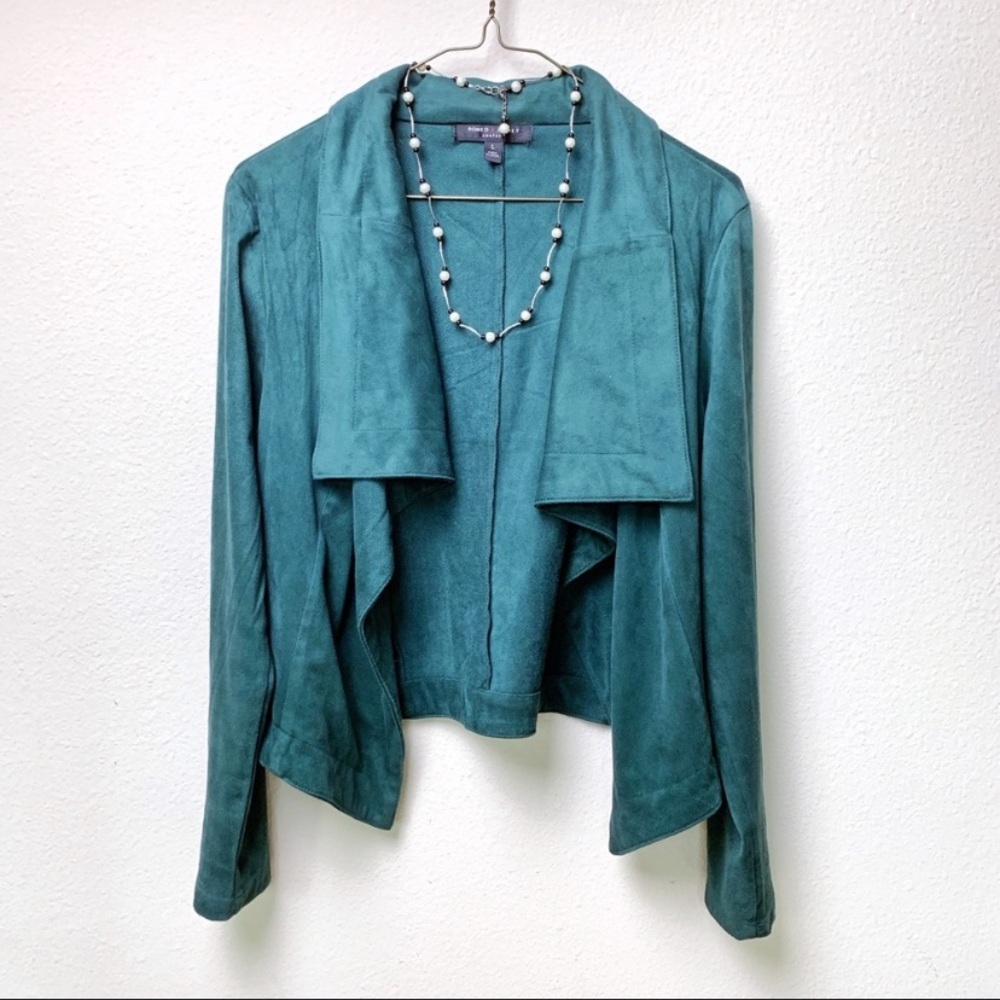 Romeo+Juliet Couture Faux Suede Jacket